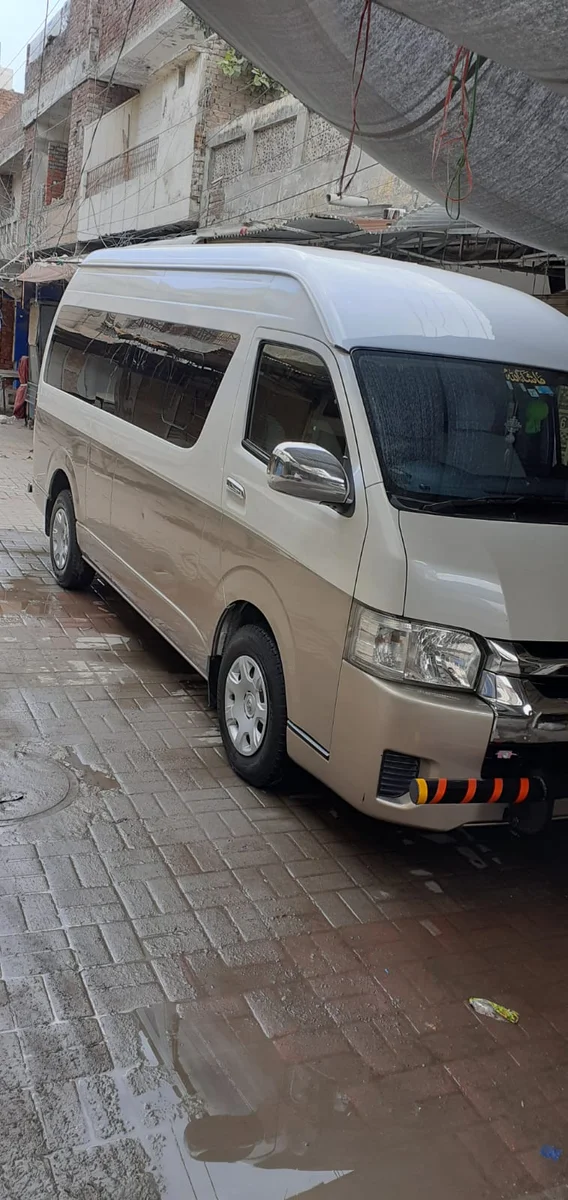 Toyota Hiace Grand Cabin (14-Seater) rental vehicle in Khanpur, Pakistan