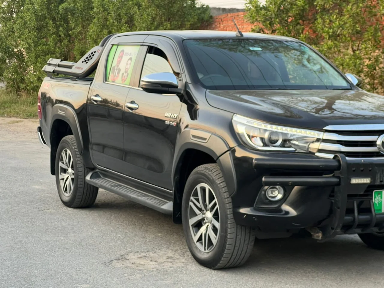 Toyota Hilux Revo Rocco rental vehicle in Khanpur, Pakistan